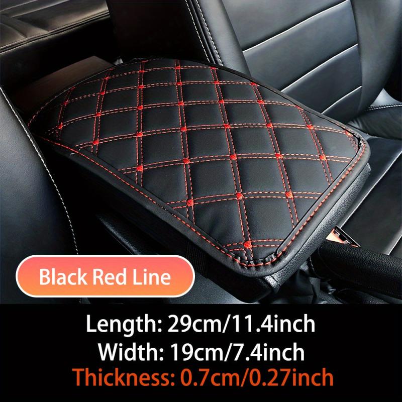 Car Armrest Mat Universal Interior Auto Armrests Storage Box Mats