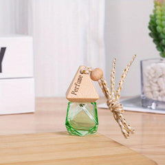 Car Air Freshener Perfume Empty Bottle Pendant - Hanging Glass Bottle