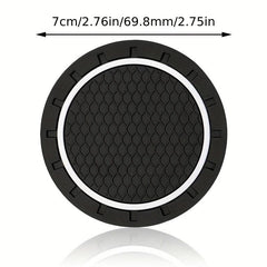 Universal Non Slip Soft Rubber Car Coaster