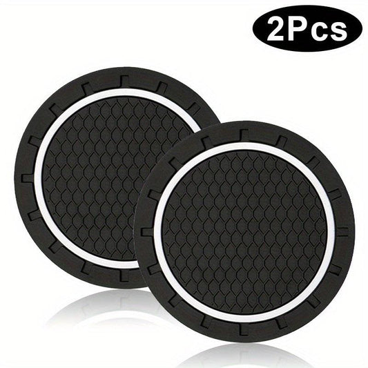Universal Non Slip Soft Rubber Car Coaster