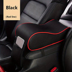 Car Armrest Heightening Pad Memory Cotton Leather Elbow Support