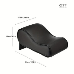 Car Armrest Heightening Pad Memory Cotton Leather Elbow Support