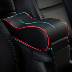 Car Armrest Heightening Pad Memory Cotton Leather Elbow Support