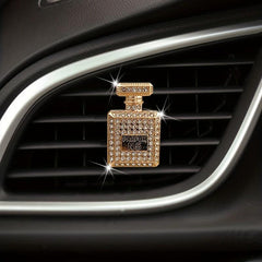 Rhinestone Perfume Clip for Car Air Outlet