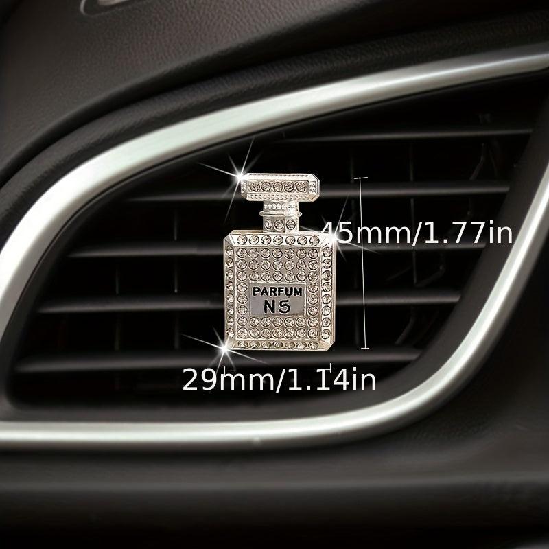 Rhinestone Perfume Clip for Car Air Outlet
