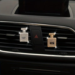 Rhinestone Perfume Clip for Car Air Outlet