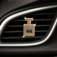 Rhinestone Perfume Clip for Car Air Outlet