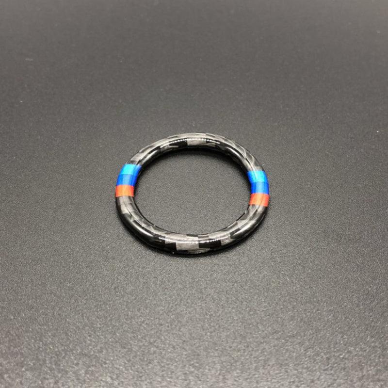 Carbon Fiber One Button Start Ring for BMW3 E90 E92 E93