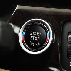 Carbon Fiber One Button Start Ring for BMW3 E90 E92 E93