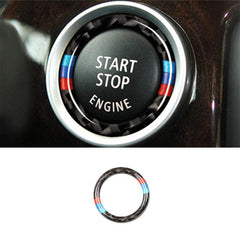 Carbon Fiber One Button Start Ring for BMW3 E90 E92 E93