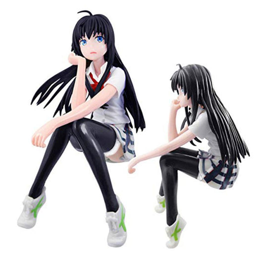 Japanese Anime Girl Statue PVC Cartoon Character in Stockings