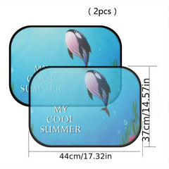 2pcs Car Side Window Sunshade Auto Sun Shades Protector for Baby Kids