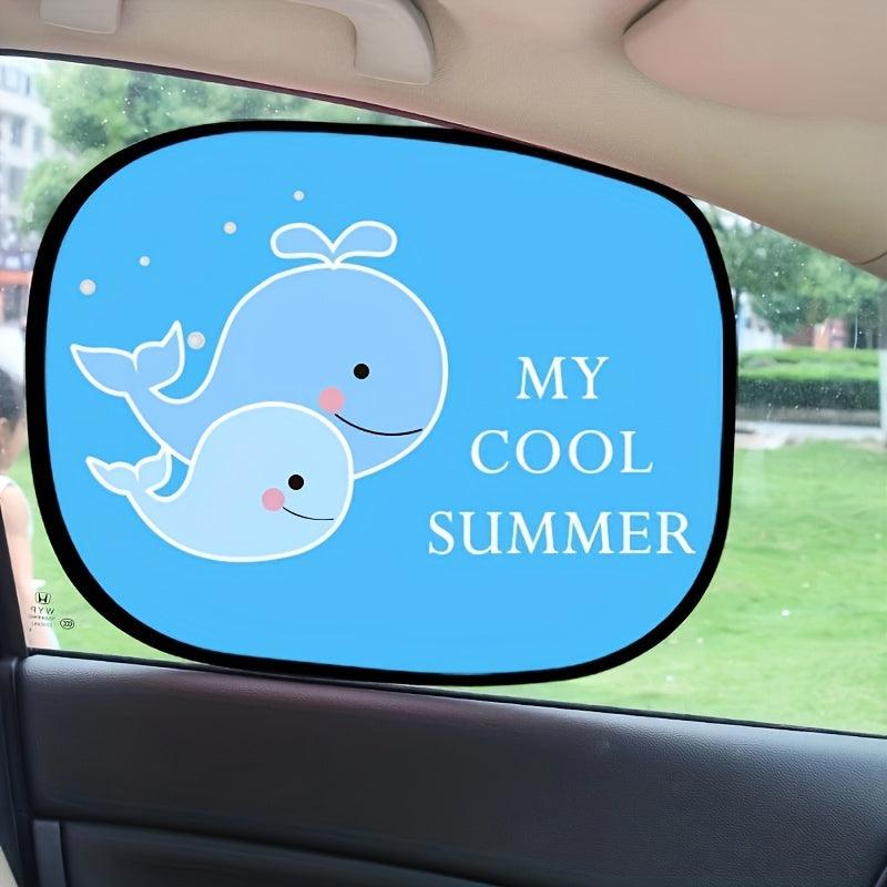 2pcs Car Side Window Sunshade Auto Sun Shades Protector for Baby Kids