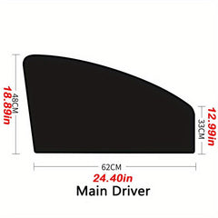 Universal Magnetic Suction Window Sunshade - Keep Your Car Protected