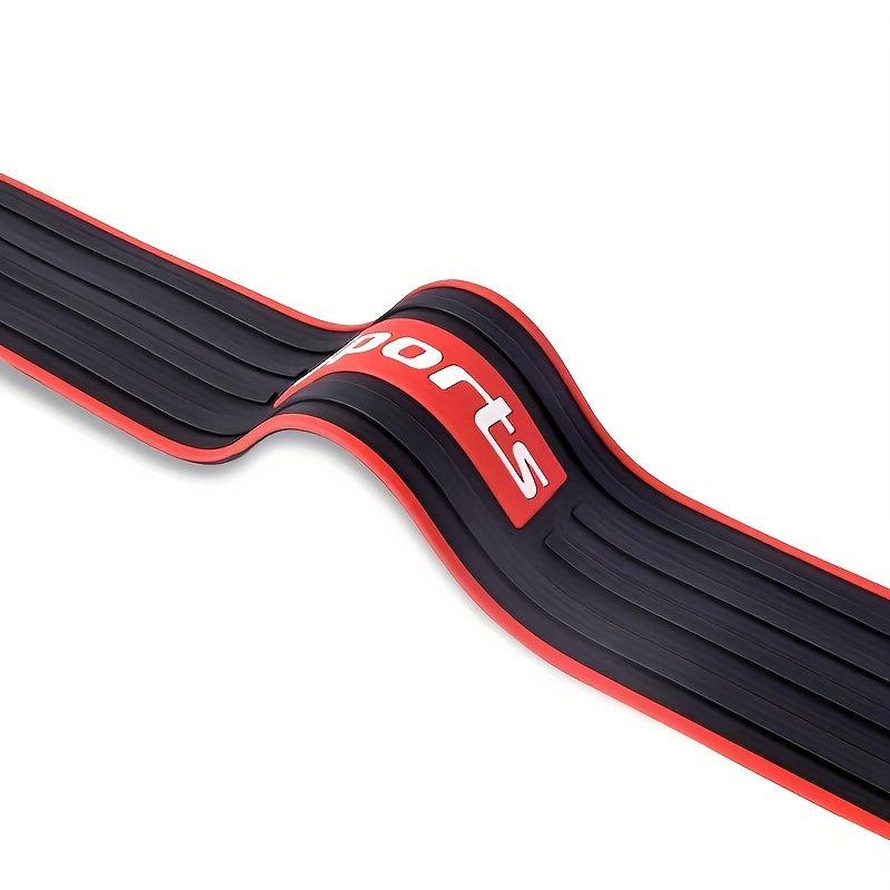 Car Trunk Door Sill Protector Rubber Strip Sticker Bumper Guard 3