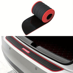 Car Trunk Door Sill Protector Rubber Strip Sticker Bumper Guard 3