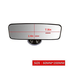 360 Rotation Car Rear View Mirror Adjustable Suction Cup