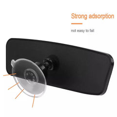 360 Rotation Car Rear View Mirror Adjustable Suction Cup