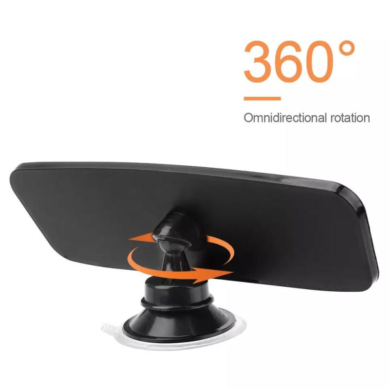 360 Rotation Car Rear View Mirror Adjustable Suction Cup
