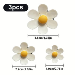 3pcs Flower Daisy Car Air Freshener Clips