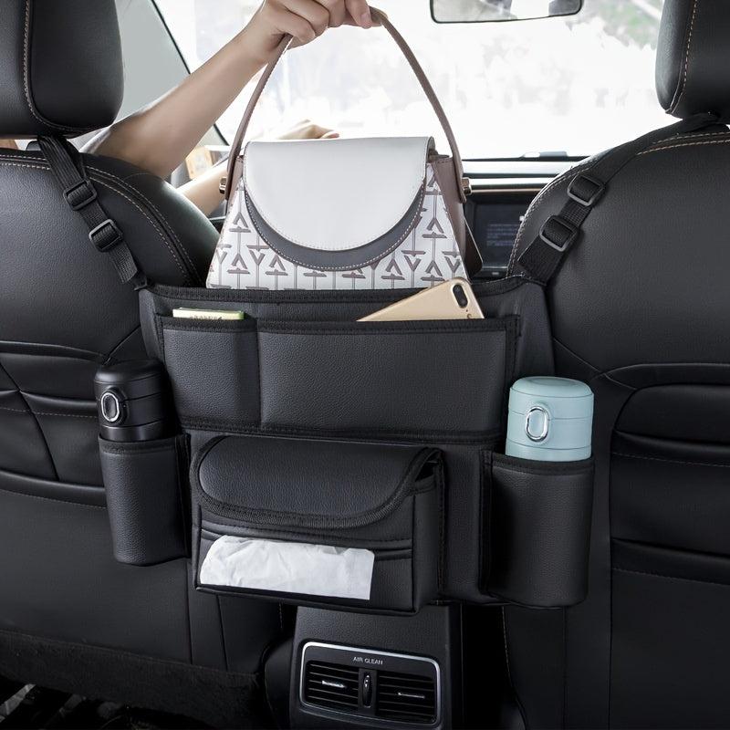 Car Seat Storage Net Pocket Car Storage Bag Hanging Bag