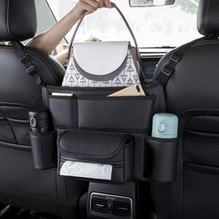 Car Seat Storage Net Pocket Car Storage Bag Hanging Bag