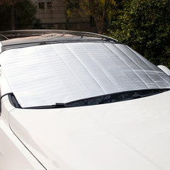 Front End Wind Glass Snow Shield Sunscreen Heat Insulation