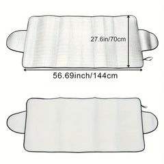 Front End Wind Glass Snow Shield Sunscreen Heat Insulation