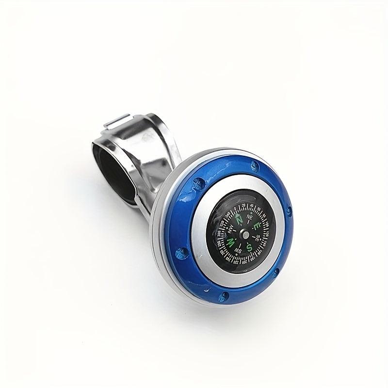 Car Steering Wheel Booster with Compass Labor-saving Ball