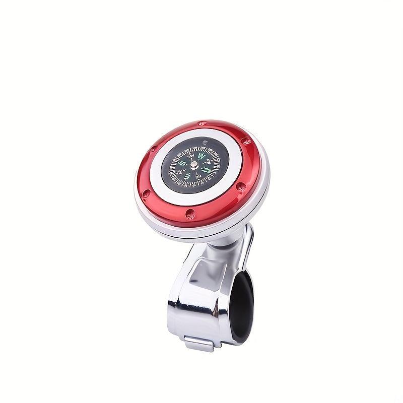 Car Steering Wheel Booster with Compass Labor-saving Ball
