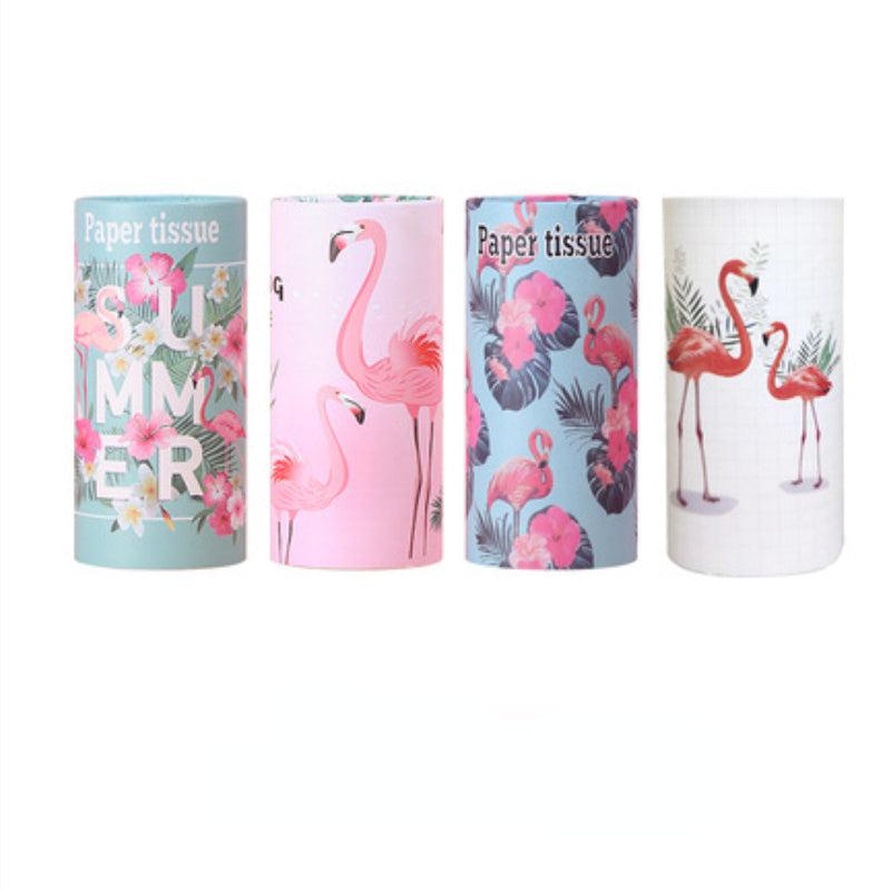 Car Mounted Tissue Dispensers with Special Cylindrical Box Packaging