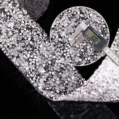 3m Crystal Rhinestone Ribbon DIY Self-Adhesive Sparkling Rhinestone Ribbon