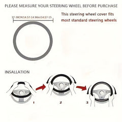 Breathable Non-slip Car Steering Wheel Cover