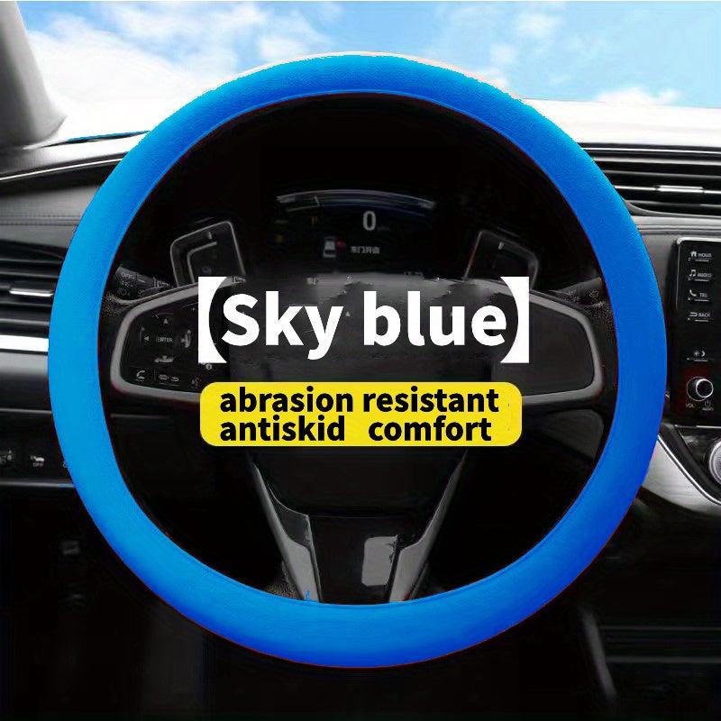 Silicone Steering Wheel Cover Soft Universal Skin