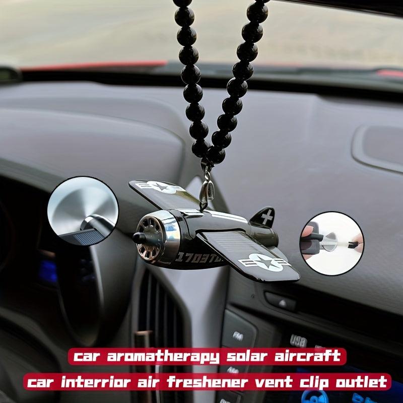 Solar Car Mounted Fragrance Car Perfume Automatic Rotation