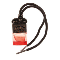 Colorful Glass Car Perfume Bottle with Water Cube Lid