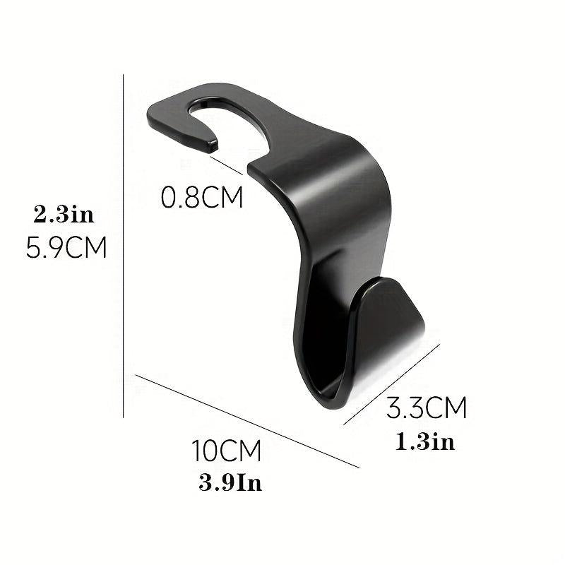 2 PCS Auto Seat Headrest Hook Storage Hanger Car Back Seat Organizer Holder