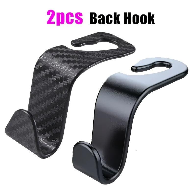 2 PCS Auto Seat Headrest Hook Storage Hanger Car Back Seat Organizer Holder