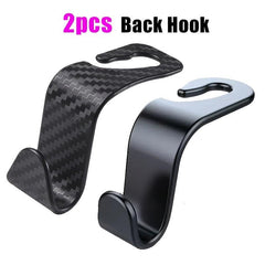 2 PCS Auto Seat Headrest Hook Storage Hanger Car Back Seat Organizer Holder