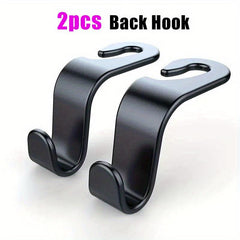 2 PCS Auto Seat Headrest Hook Storage Hanger Car Back Seat Organizer Holder