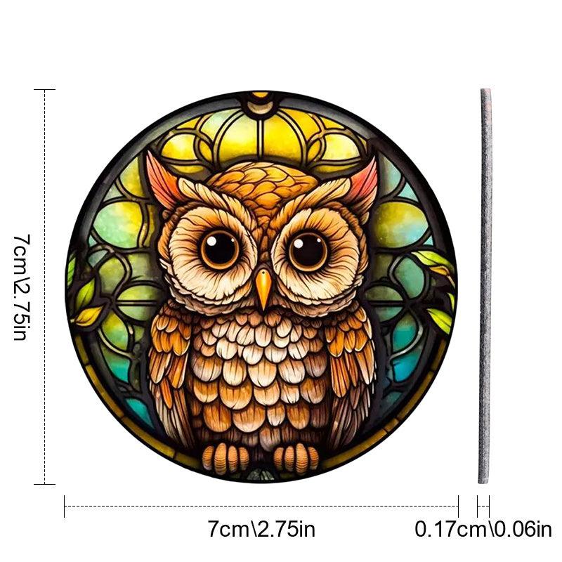2pcs Owl Car Cup Coasters - Table Protection Gift