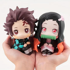 Anime Sitting Posture Car Decoration Model Doll - Fun Touch for Center Console