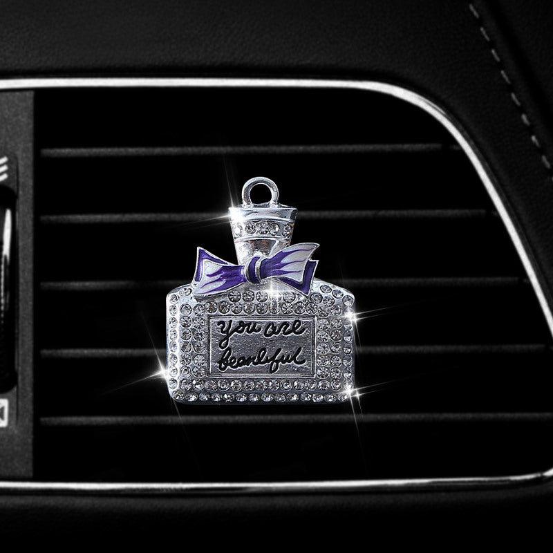 Car Air Vent Clip Bling Rhinestone Diffuser Freshener