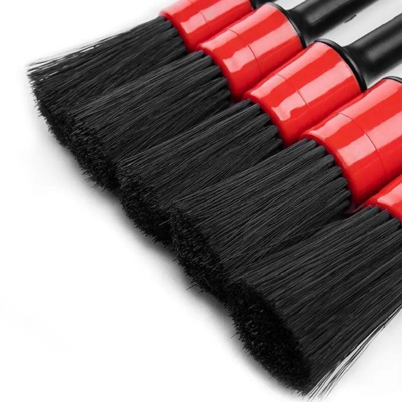 5pcs Car Interior Cleaning Brushes Air Outlet Dust Removal Brush