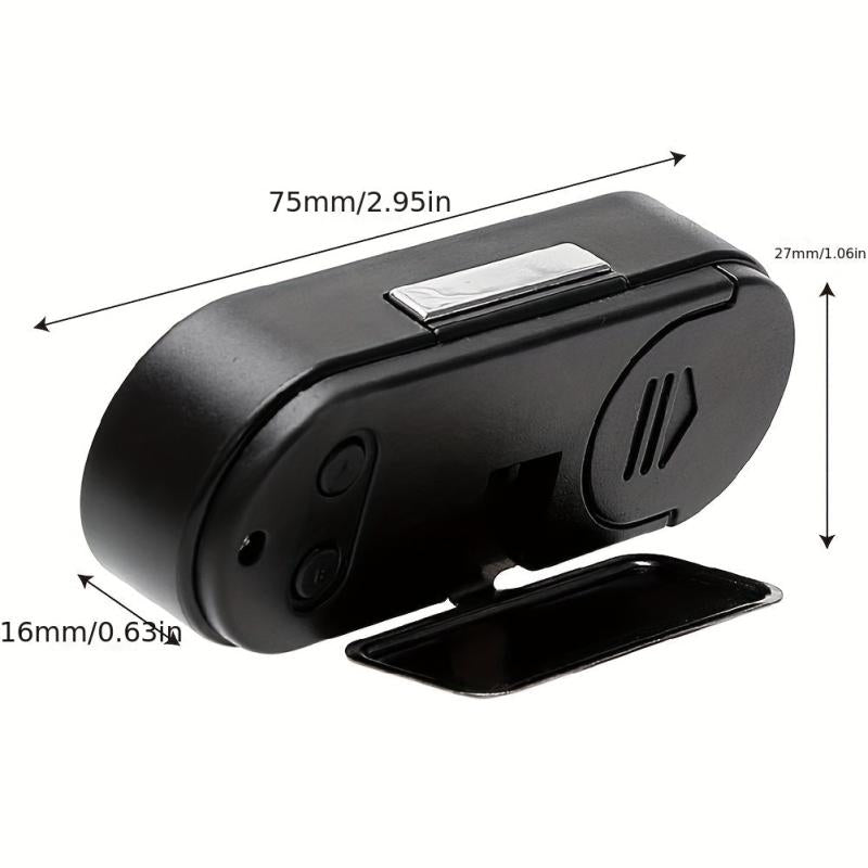 Mini Car Auto Clock with Thermometer Hyg