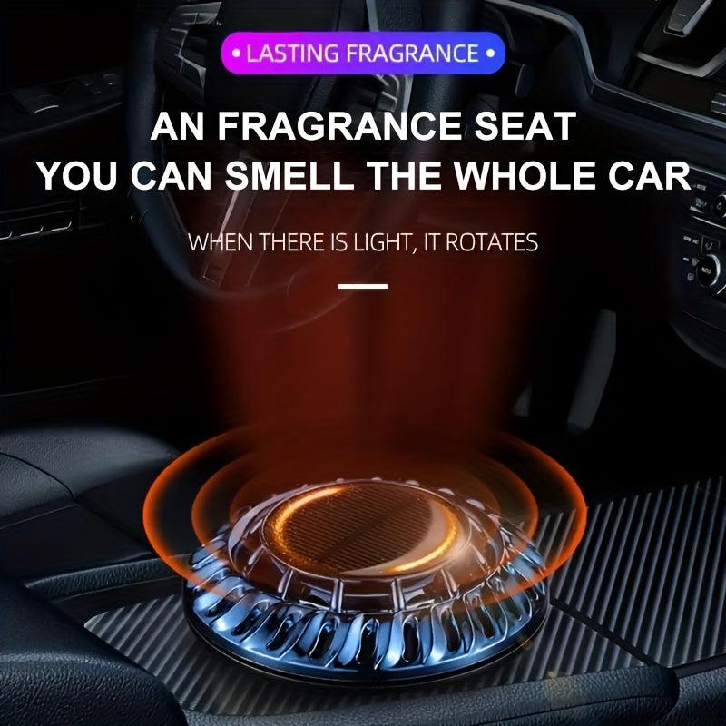 Solar Rotating Perfume Automotive Aromatherapy Decoration