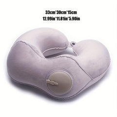 TPU Inflatable Car Home Neck Support Pillow