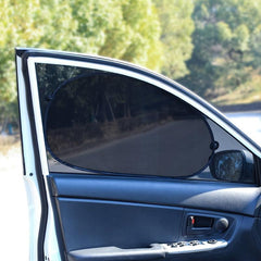 5pcs Car Mesh Sun Curtain Window Sun Protection Heat Insulation