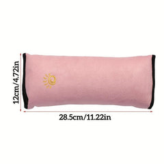 Car Seat Belt Cover Cartoon Shoulder Plush Anti-strangle Pillow