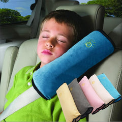 Car Seat Belt Cover Cartoon Shoulder Plush Anti-strangle Pillow